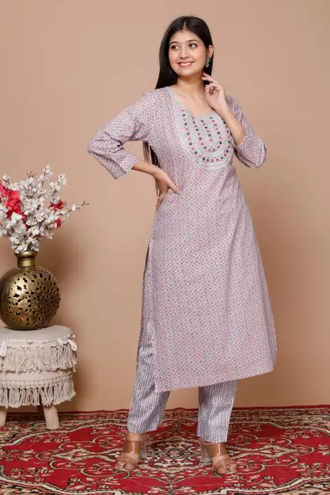 😍 *_New Launch_* 😍

*Artical Details*
👗 *Beautiful Reyon Fabric printed state kurti with embroide uploaded by Mahipal Singh on 5/19/2023