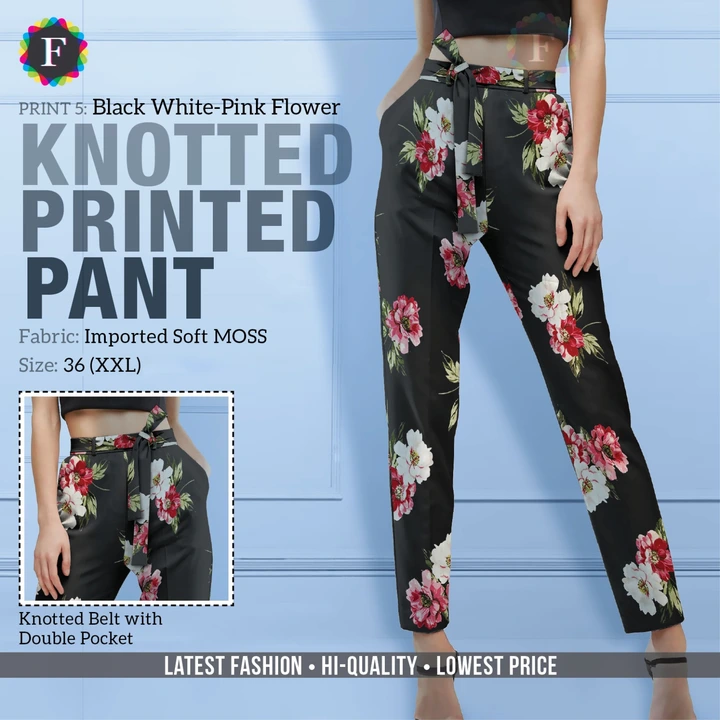 Printed pant uploaded by Rise earth india on 5/19/2023