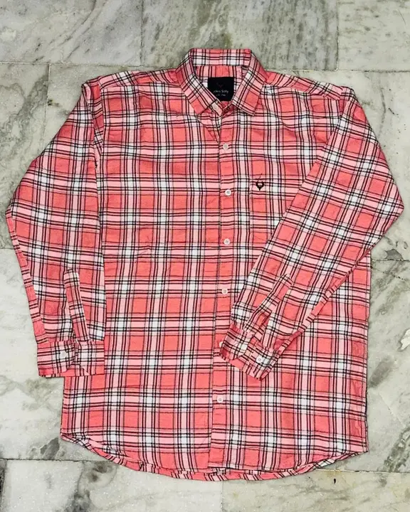 Men's cotton check shirt  uploaded by business on 5/19/2023