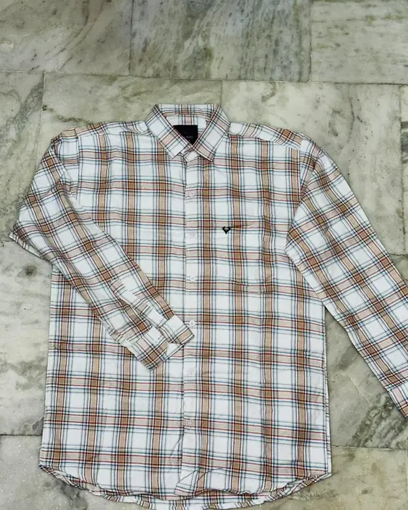 Men's cotton check shirt uploaded by business on 5/19/2023