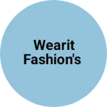 Business logo of Wearit fashion's