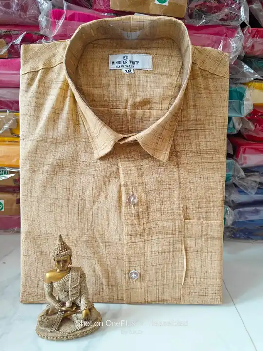 Khadi cotton shirt  uploaded by Crazy unit on 5/19/2023