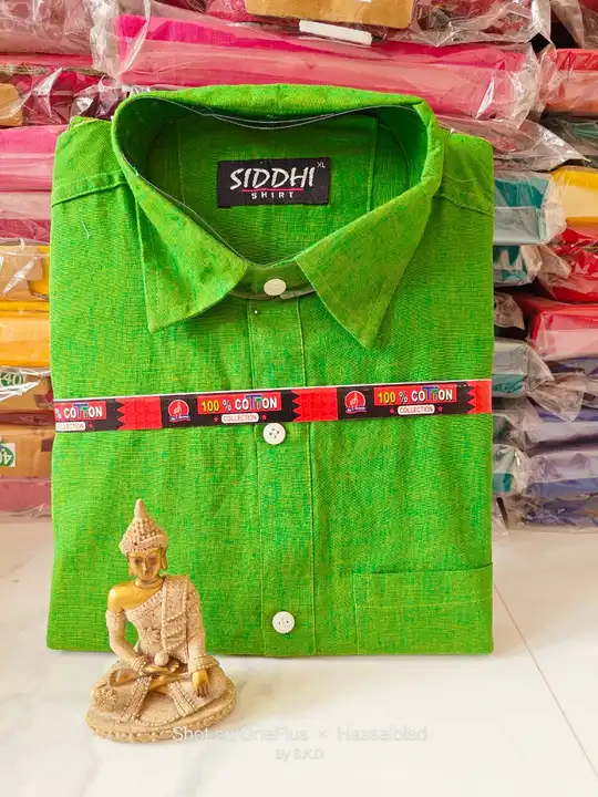 Khadi cotton shirt  uploaded by Crazy unit on 5/19/2023