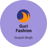 Business logo of Guri fashion shop