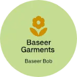 Business logo of Baseer garments