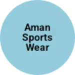 Business logo of Aman sports wear