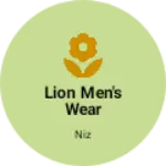 Business logo of Lion men's wear