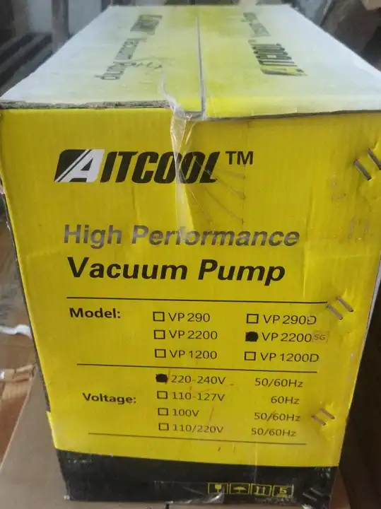 Aircool make Vacuum pump  uploaded by Boulton Trading corporation on 5/19/2023