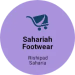 Business logo of Sahariah footwear