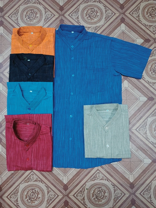 Half sleeves shirt for men  uploaded by FARMAN COLLECTION  on 5/19/2023