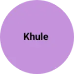 Business logo of Khule