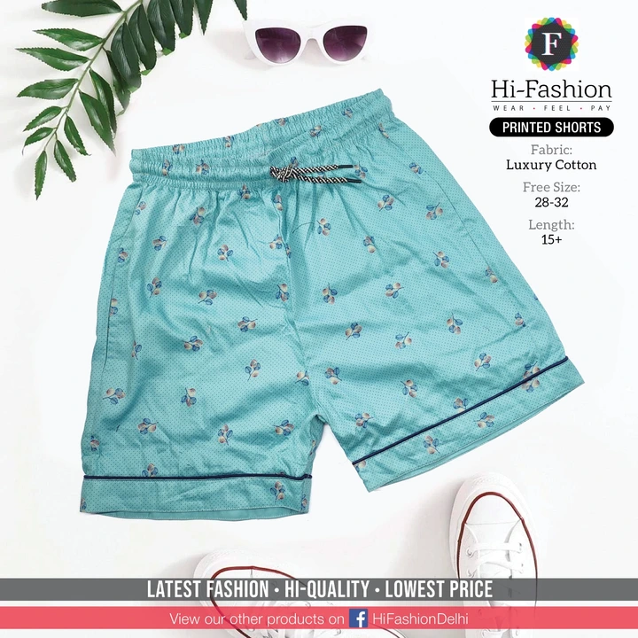 Printed shorts uploaded by Rise earth india on 5/30/2024