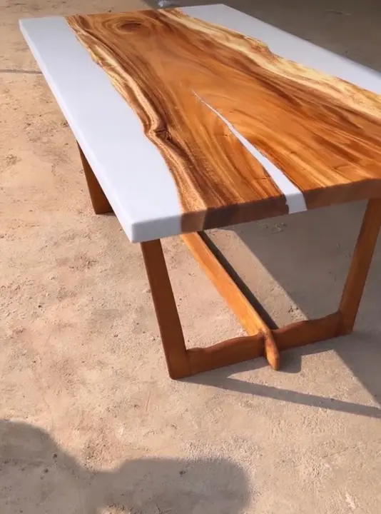 Epoxy resin table top uploaded by Labhanshi enterprise on 5/20/2023