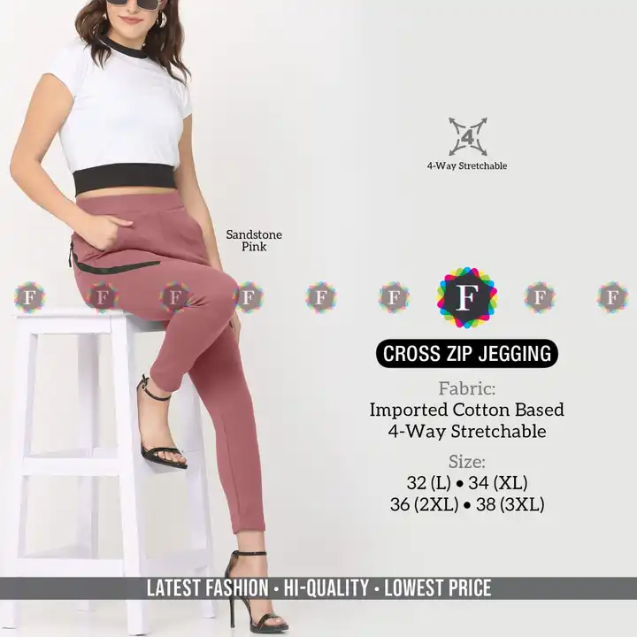 Cross zip jegging uploaded by Rise earth india on 5/20/2023