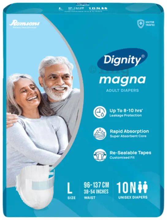 Dignity Magna Adult Diaper uploaded by Jayram Enterprise on 5/20/2023