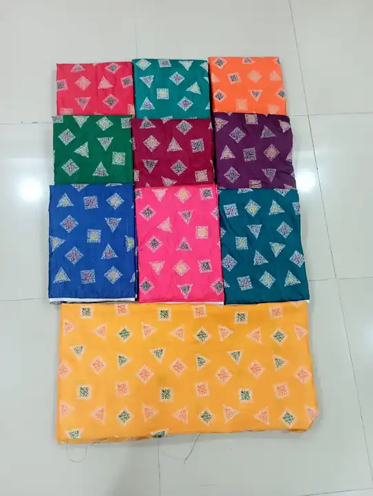 Kumari Silk with table print  uploaded by business on 5/20/2023