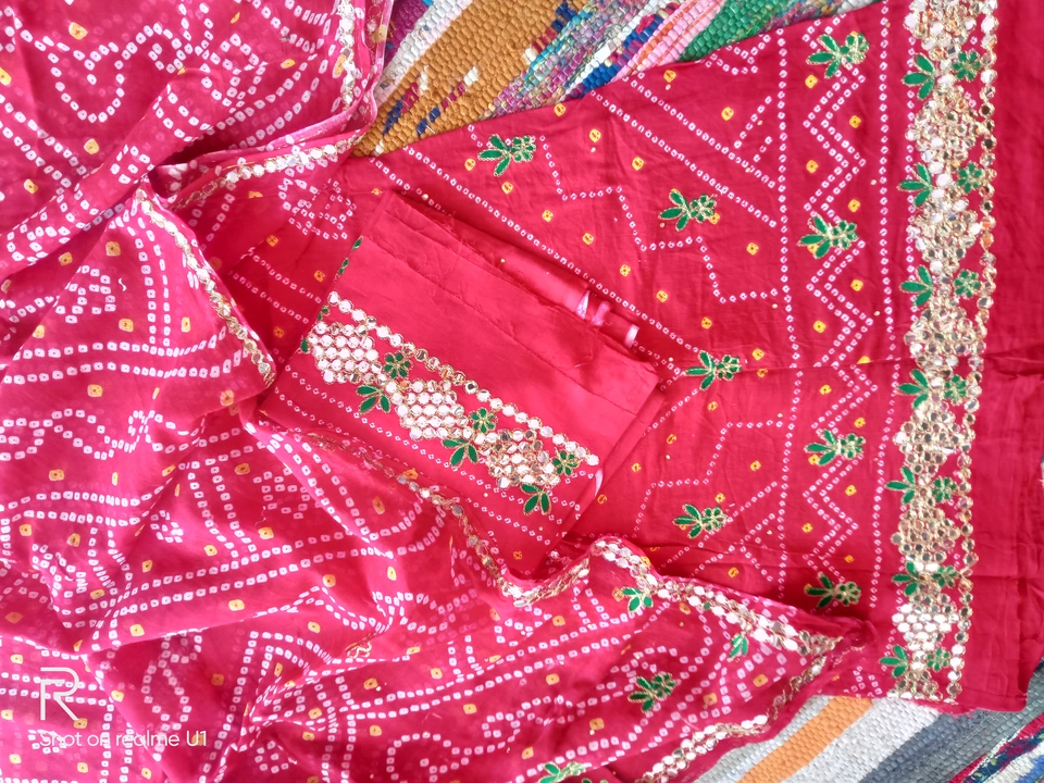 Cotton Chunari Suite  uploaded by Rajputi Dresses on 5/20/2023
