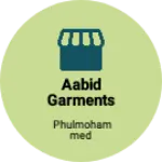 Business logo of Aabid garments