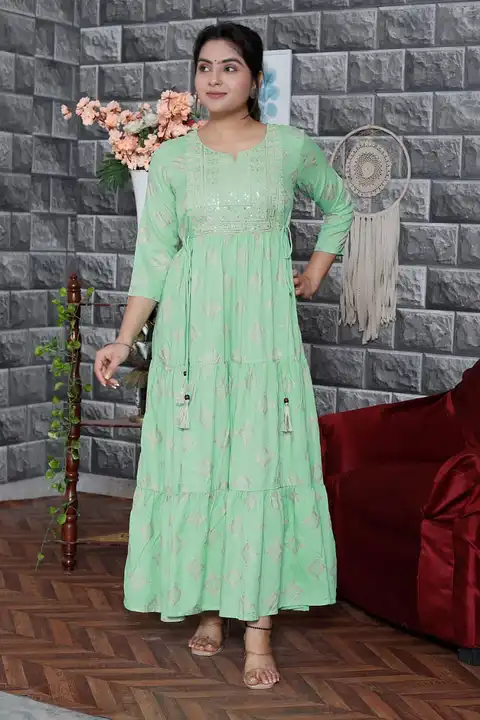Reyon gown uploaded by Jay creation on 5/20/2023