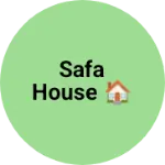 Business logo of Safa house 🏠
