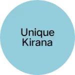 Business logo of Unique kirana