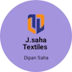Business logo of J.SAHA Textiles