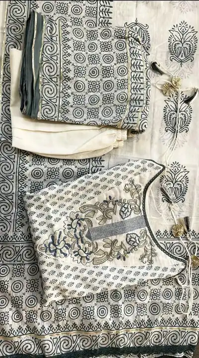 Pure mul mul fabric kurta sharara set  uploaded by Aleexa Outlet on 5/20/2023