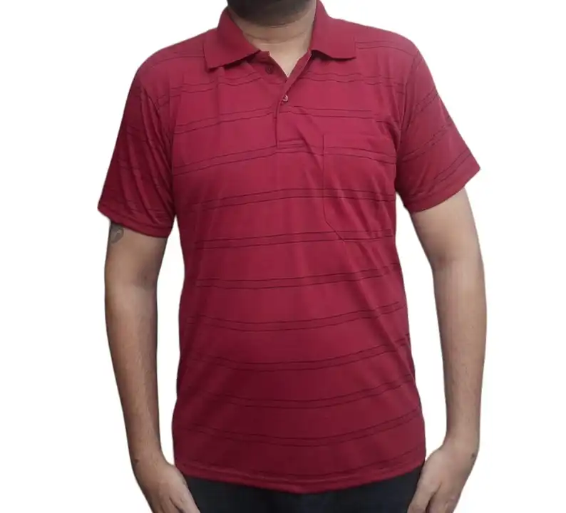 Men's cotton polo T-shirt  uploaded by Bhargavi enterprise  on 5/20/2023