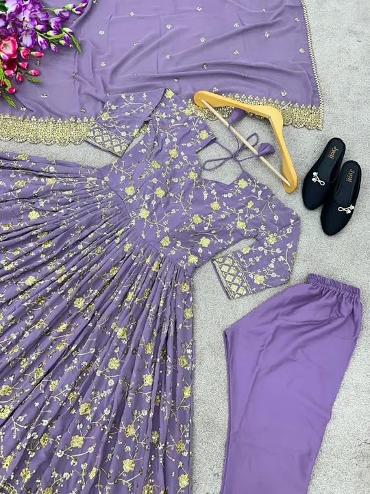 *ZSR-3009* ❤️👌

👉👗💥*Launching New Designer Party Wear Look Gown, Bottom and Dupatta in Fully Hea uploaded by A2z collection on 5/20/2023