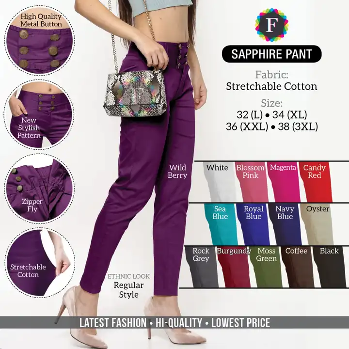 Sapphire pant uploaded by Rise earth india on 5/20/2023