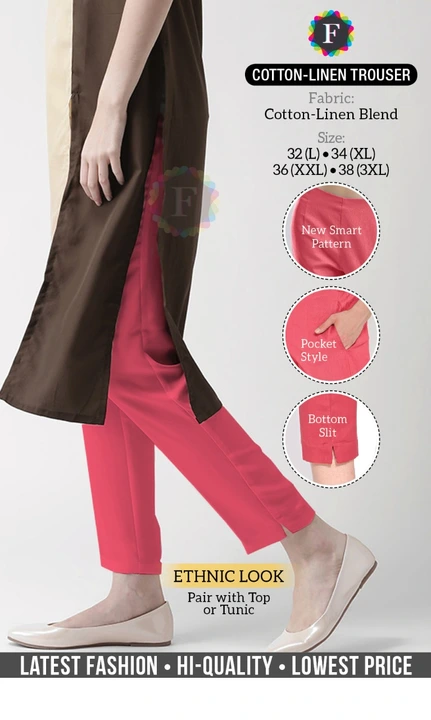 Linen  pant uploaded by Rise earth india on 5/20/2023