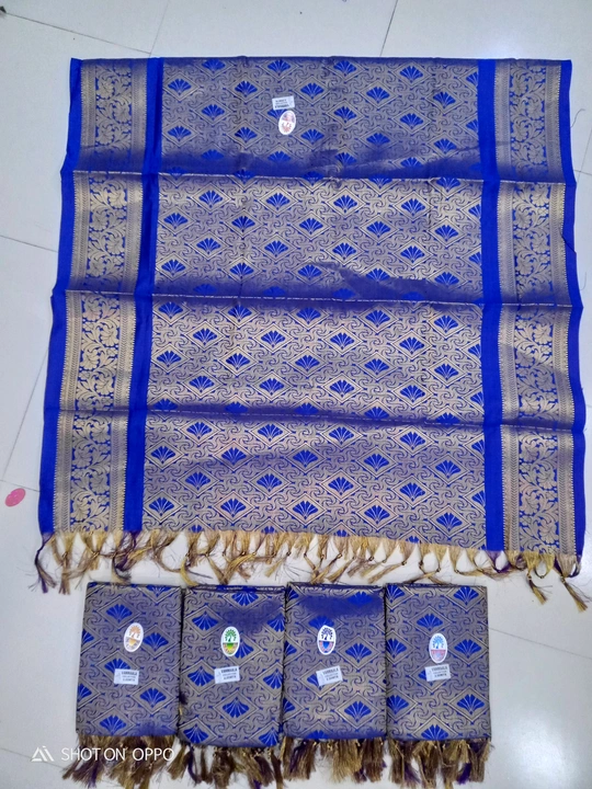 baahubali Mayure Silk Duptta
2 mtr cut
 uploaded by Radhika clothes on 5/20/2023