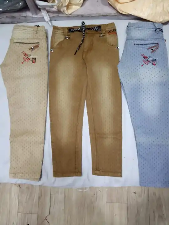 Kids designer jeans  uploaded by Prabhat jeans on 5/20/2023
