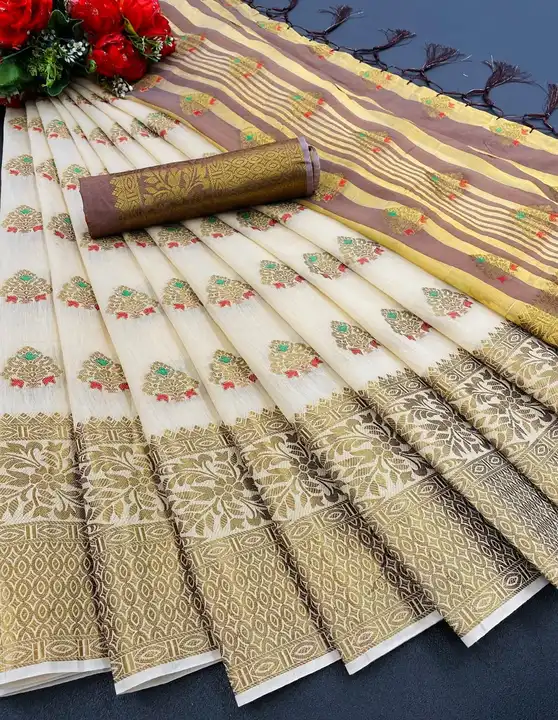 New fancy Cotton silk uploaded by Subhlaxmi creation on 5/20/2023