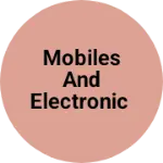 Business logo of Shree Mobiles and Electronic