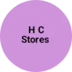 Business logo of H C Stores