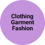 Business logo of Clothing garment fashion and textile