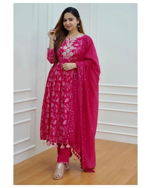 Kurty with pant or Dupatta  uploaded by The Drap deal on 5/20/2023