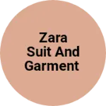 Business logo of Zara suit and garment
