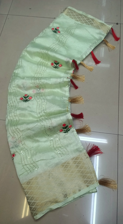Crystal cotton saree  uploaded by Kastbhanjan nx on 5/20/2023