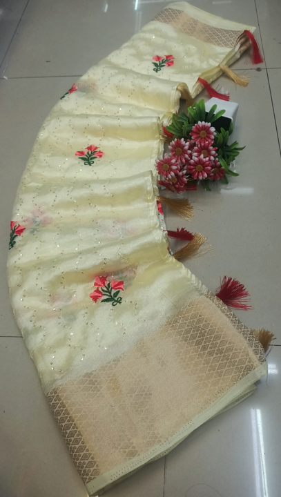 Crystal cotton saree  uploaded by business on 5/20/2023