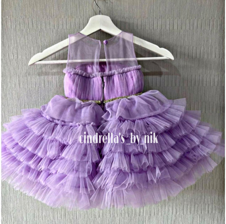 Net frock in high quality product for girls uploaded by Cinderellas_by_nik on 5/20/2023
