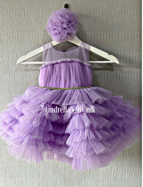 Net frock in high quality product for girls uploaded by business on 5/20/2023