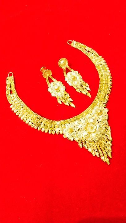 1 gram neckalace uploaded by Saubhagya Bangls and jwellery on 3/10/2021
