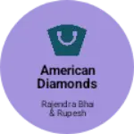 Business logo of American diamonds Imitation jewellery & stone