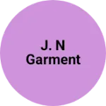 Business logo of J. N garment