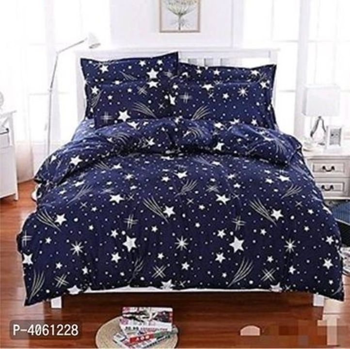 ATTRACTIVE POLY COTTON DOUBLE BEDSHEETS uploaded by SN creations on 3/10/2021