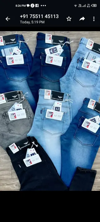 Branded jeans uploaded by Shaheen fashion point on 5/20/2023