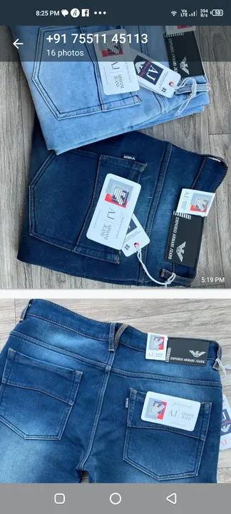Branded jeans uploaded by Shaheen fashion point on 5/20/2023