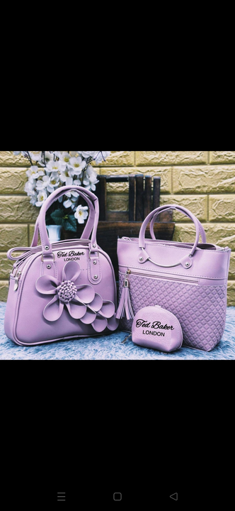 Post image FULL STOCK 🔥

BRAND - *TED BAKER SLING COMBO*

HANDY PLUS SLING
3D FLOWER 🌺 
 
SLING WITH PAUCH

BOTH SLING HAS 3 compartments 

*NEW ARRIVAL HIGH QUALITY*

*SLING COMBO*


PRICE - *340*+$
Fixed price 

*STOCK - FULL STOCK NO NEED INQUIRY DIRECT TAKE ORDERS* AVAILABLE IN *8 COLOURS
HURRY UP